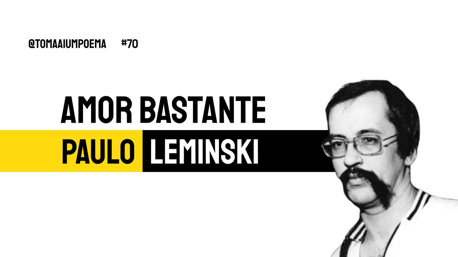 Amar é um elo entre o azul e o amarelo Paulo Leminski - Pensador