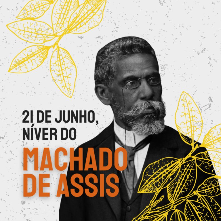 21 de junho, aniversário de Machado de Assis