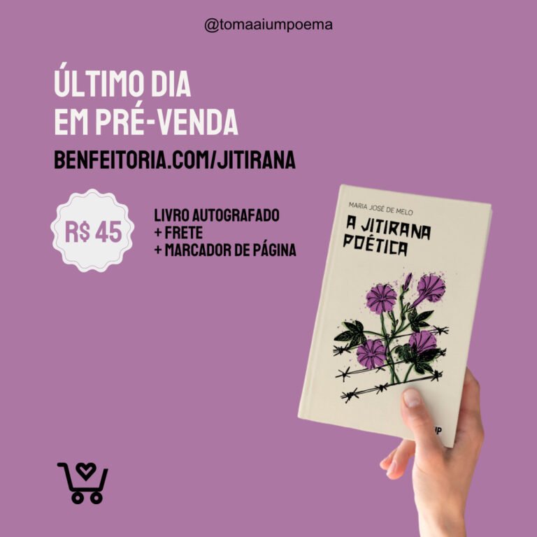 Livro A Jitirana Poética de Maria de Melo
