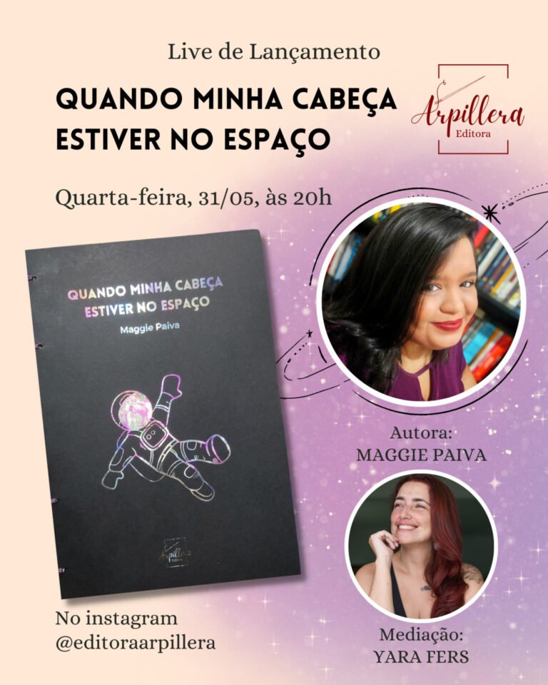 Maggie Paiva lança livro pela editora artesanal Arpillera