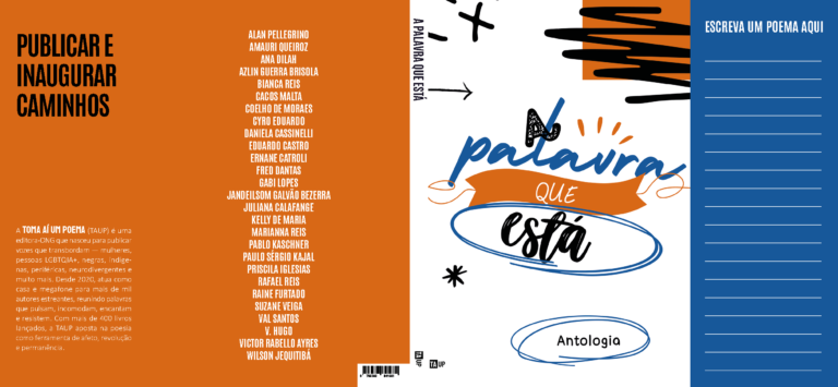 Indicação de leitura | Imersão literária: A palavra que está, antologia poética