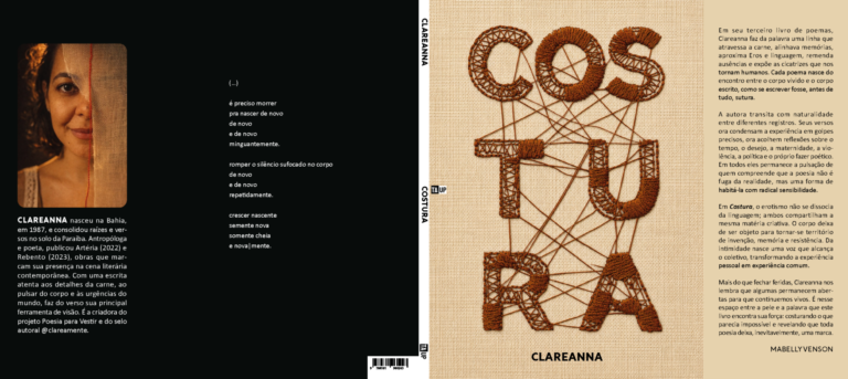 Resenha: “Costura”, de Clareanna — a poesia que fecha a trilogia da carne