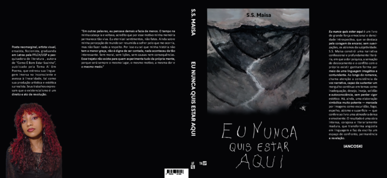 Resenha: “Eu nunca quis estar aqui”, de S.S. Maisa — o retrato cru de uma mente em colapso