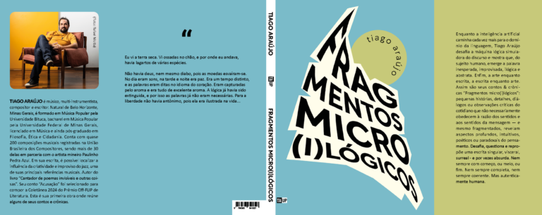 Resenha: “Fragmentos Micro(i)lógicos”, de Tiago Araújo — a literatura como contraponto humano à lógica da máquina