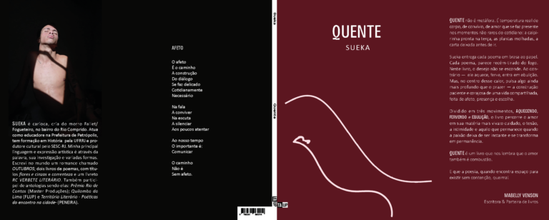 Resenha: “Quente”, de Sueka — poesia erótica e afetiva em três tempos de temperatura