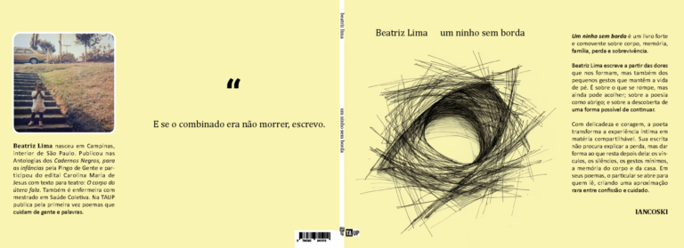 Resenha: “Um ninho sem borda”, de Beatriz Lima — poesia que transforma luto, corpo e memória em cuidado
